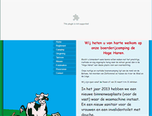 Tablet Screenshot of hogeharen.nl